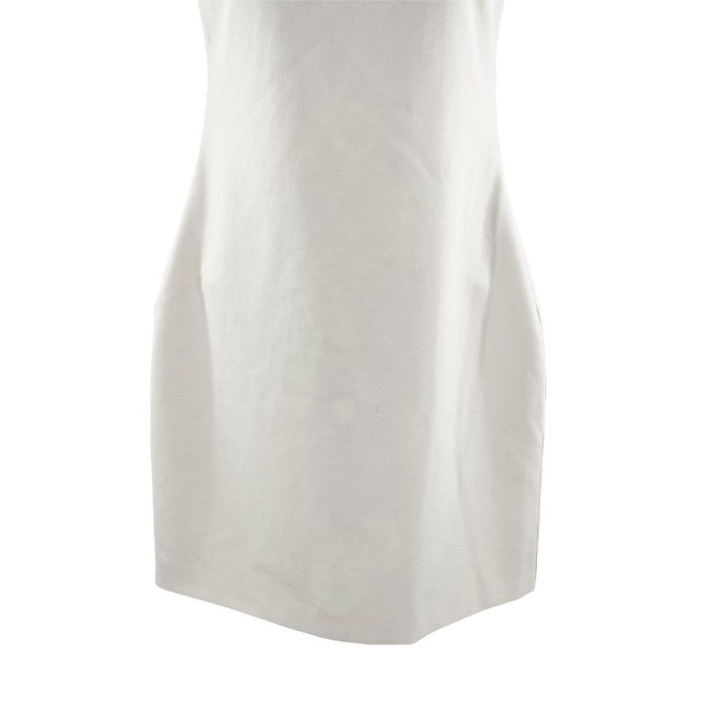 Likely Revolve Elana Sleeveless Ruffle Strap White Fitted Sheath Mini Dress - Picture 7 of 10